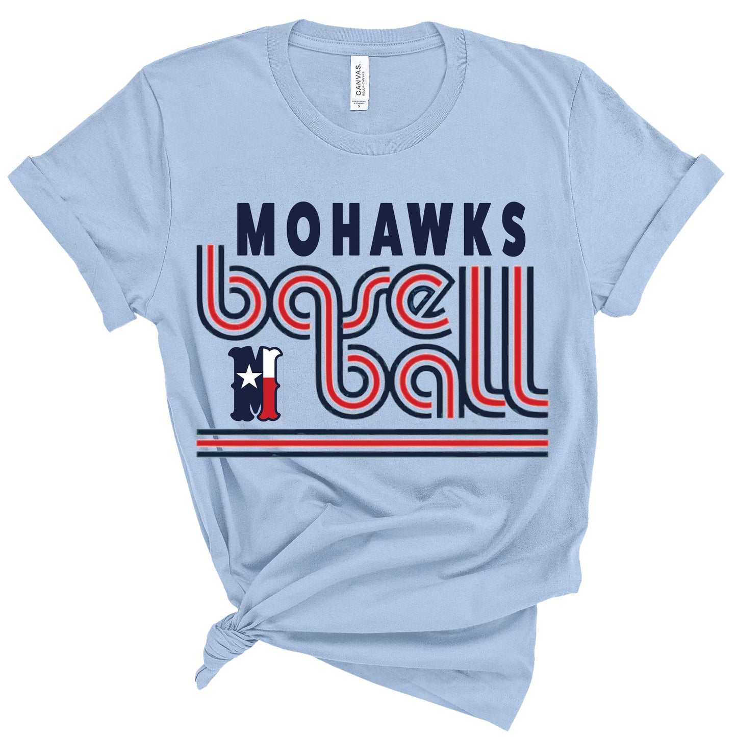 Mohawks Retro T shirt