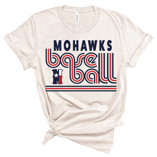 Mohawks Retro T shirt