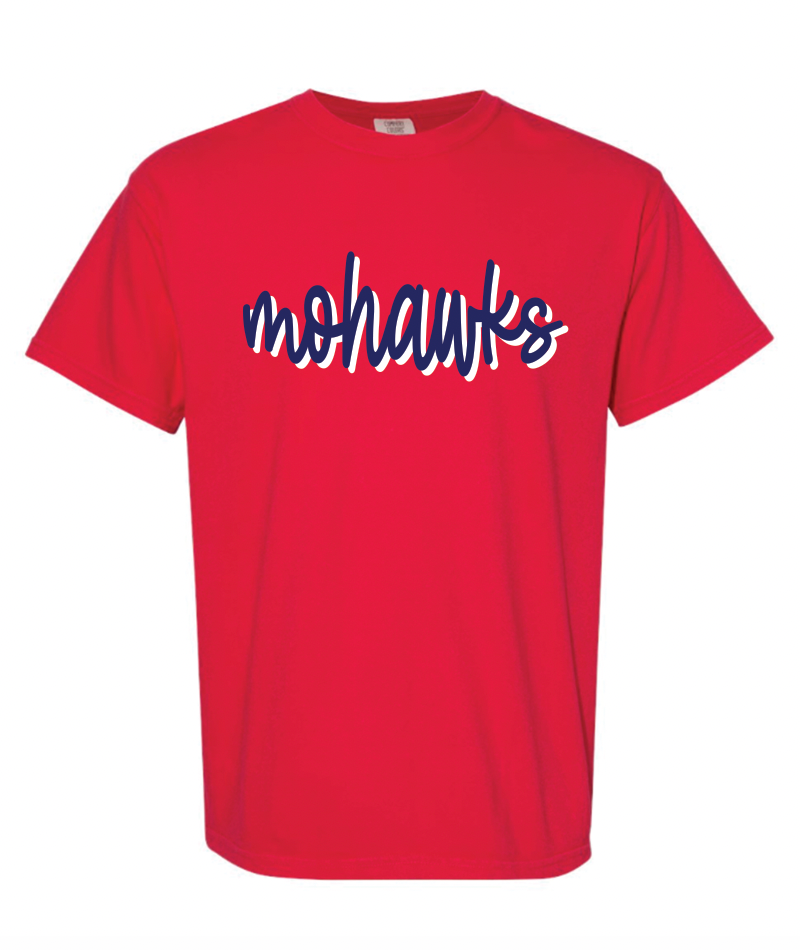 Comfort Colors Ladies Tee Red