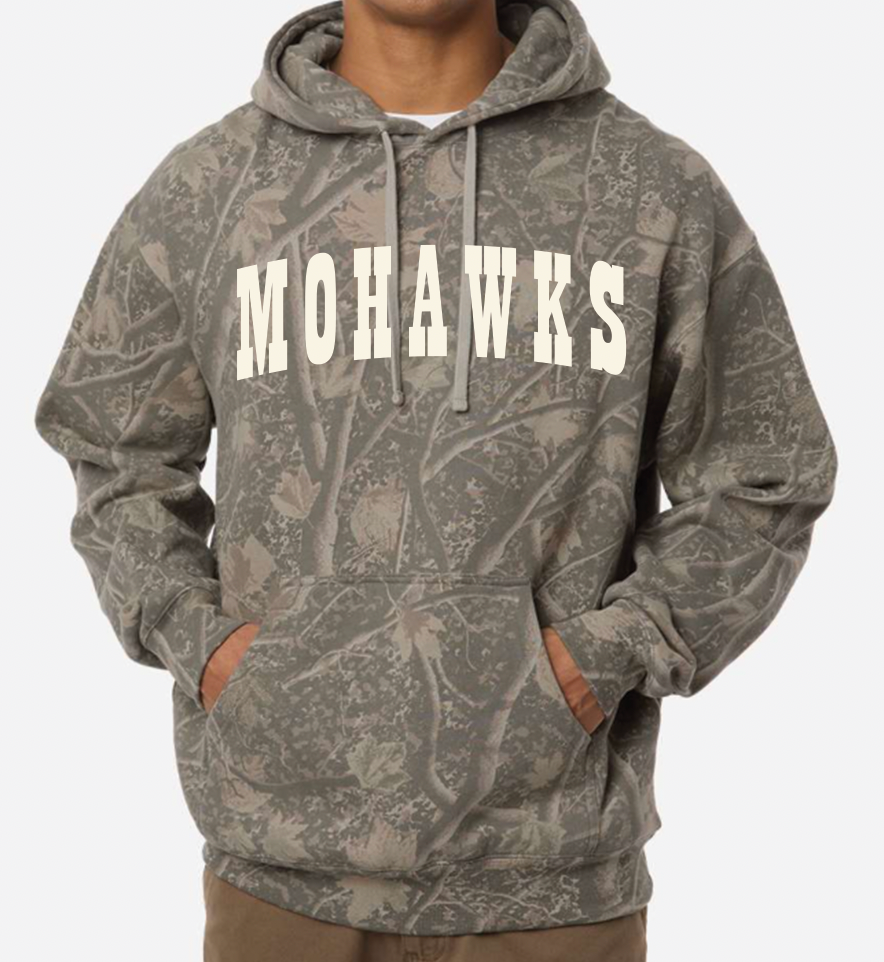 Mohawks Camo Hooded Sweatshirt